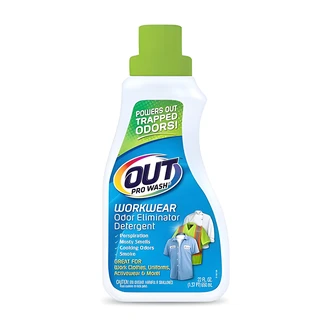 Iron Out Pro Wash Workwear Odor Eliminator Detergent, HE, 26 Loads, 4.5 W x 2.5 D x 9 H