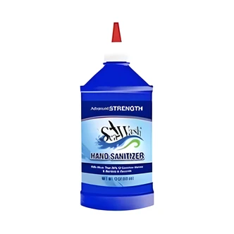 Smitty's Supply Hand Sanitizer, Liquid, 12 oz, 80% Alcohol