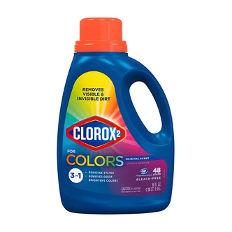 Clorox 2 Liquid Laundry Detergent, Regular, Concentrated, 66 oz, 48 Loads