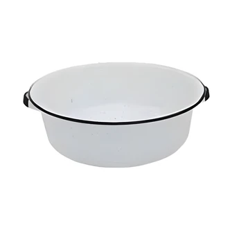 Cinsa Dish Pan, 15 qt, Blue, With Handles