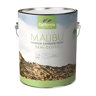 California Products Malibu Premium Exterior Paint, Semi Gloss, Low VOC, 1 Qt