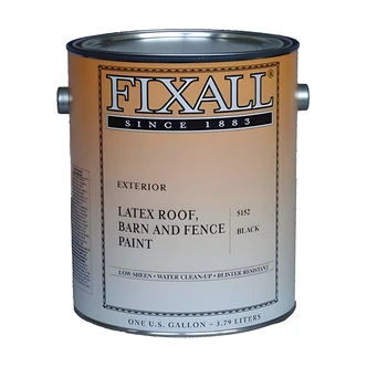 California Products Fix-Rite Farm Ranch Exterior Alkyd Paint, Barn Red, 1 Gal