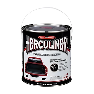 J-B Weld Herculiner Bed Liner, Brush-On, Black, 1 gal