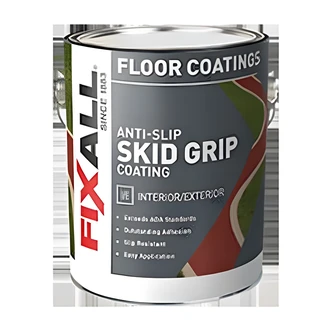 California Products SkidGrip Acrylic Textured Coating, White, Traffic Marking, ADA Anti-Slip