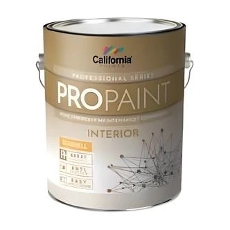 California Products ProPaint Interior Eggshell Paint, White