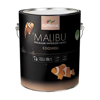 California Products Malibu Premium Interior Eggshell Paint, Pastel Base, 1 Qt