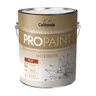 California Products ProPaint Interior Flat Paint, Neutral Base