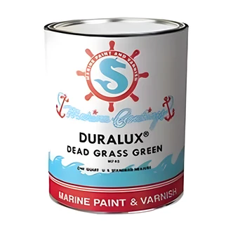 California Products Duralux Camouflage Pirogue Paint, Dead Grass Green, Quart