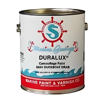 California Products Duralux Camouflage Pirogue Paint, Duckboat Drab, Gallon