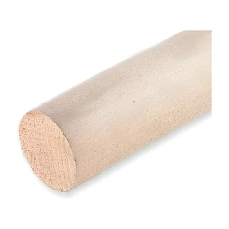 Cindoco Wood Products Eco Dowel, Birch Hardwood, 1-3/8" x 48", 5/CS