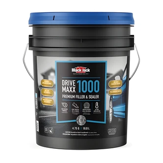 Gardner Gibson Drive Maxx 1000 Driveway Sealer, 5 Gal Pail, Black, Fast Dry, 10 Year