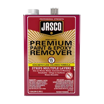 Jasco Paint & Epoxy Remover, 1 Gal, Fast-Acting, Non-Flammable, Water Cleanup