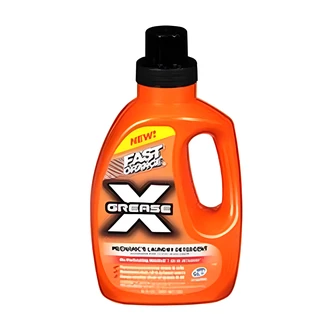Fast Orange Grease X Laundry Detergent, Built-In Pretreater, 10.25 W x 11 D x 10 H
