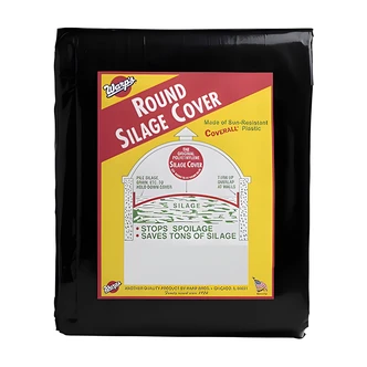 Warp's Round Silage Cover, 16 in, Round, Heavy-Duty, UV Resistant