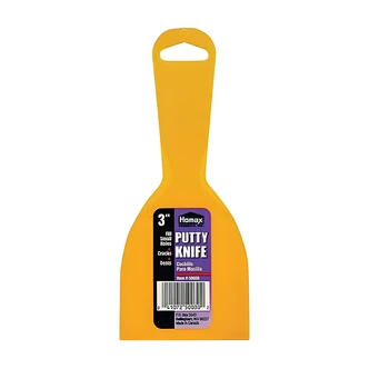 Homax 3 In Plastic Putty Knife, High-Impact Polystyrene