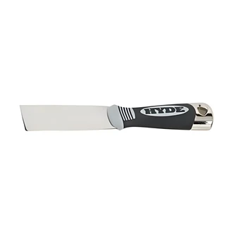 Hyde Putty Knife, Flexible Pro, Stainless Steel, 1-1/2 in, Hammer Head