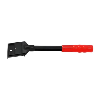 Linzer Scraper, 4-Edge, Heavy Duty All Metal, Tubular Wood, Camber Ground Blade, 2-1/2" Blade