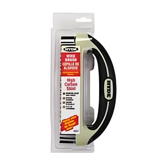 Hyde Maxxgrip Pro Wire Brush, 8 in, High Carbon Steel, Soft-Grip Handle