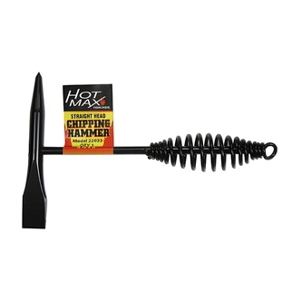 Kdar Straight Head Chipping Hammer, Black Finish