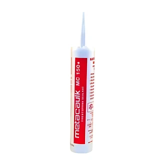 RectorSeal Metacaulk MC150 Fire Caulk, 10.3 oz, Water-Based, Non-Sag, Fire Rated Sealant, Smoke Seal