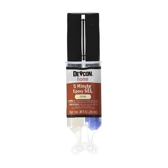 ITW Devcon 5 Minute Epoxy Gel, Waterproof, Translucent, 1 oz, For Tile, China