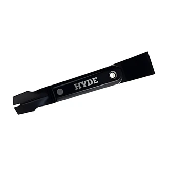 Hyde Tools 2-In-1 Glazing Tool, 1-1/4 in Stiff Scraper, Black/Silver