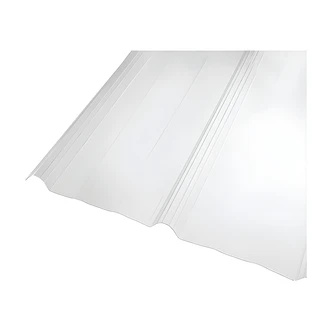 Amerilux Coverlite MR9 Clear Corrugated Polycarbonate Roofing Panel, 38 in x 8 ft, 10/CS