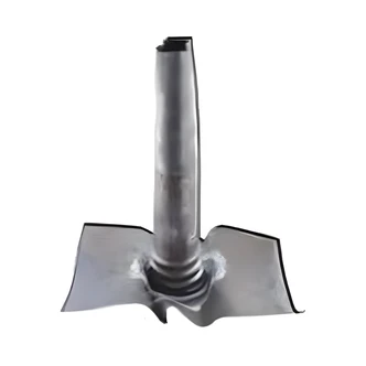 Braxton Harris Roof Flashing, Lead, Adjustable, 2 in, For Most Pitched Roofs