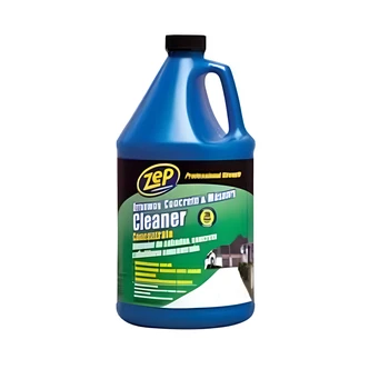 Zep Driveway Concrete Cleaner, Concentrate, Pressure Washer Safe, 20 Gal, 4/CS