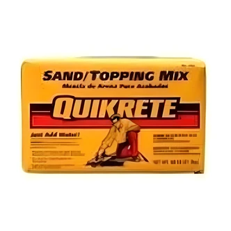 Quikrete Sand Mix, 60 lb, For Topping, Patching, Grouting, 32/CS