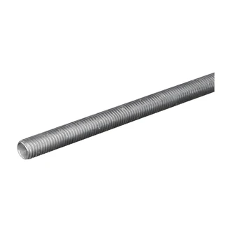 Hillman Thread Rod, 1/2-13 x 3 ft, Zinc-Plated Steel