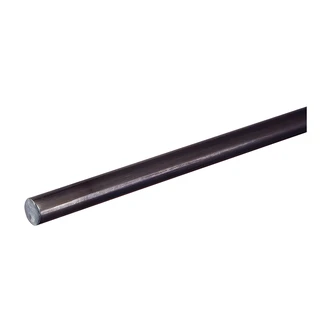 Hillman Weldable Steel Round Tube, 1/2 in x 4 ft, Low Carbon Steel
