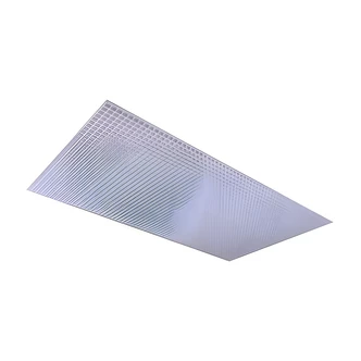 Plaskolite Lite Panel, Suspended Ceiling Light Panel, 2 X 4 ft, Acrylic, 20/CS