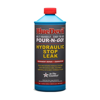 BlueDevil Hydraulic Stop Leak, 32 oz, For All Hydraulic Systems