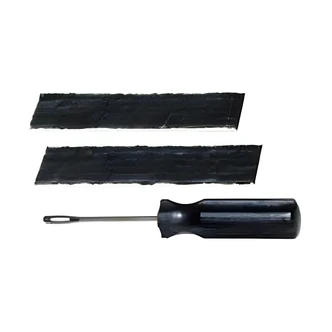Highline-Warren Radial Tire Repair Kit, On-The-Wheel, 10 Repair Strings, Closed Eye Needle