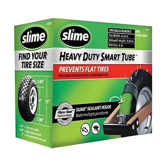 Slime Wheelbarrow Self-Sealing Inner Tube, Fibro-Seal Technology, Seals Punctures Up to 1/8 in