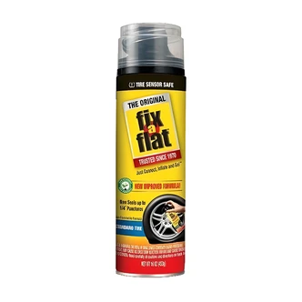 Fix-A-Flat Tire Repair Kit, Seals Up To 1/4" Punctures, Eco-Friendly Formula, 12 oz, 6/CT