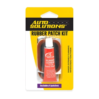 United Marketing Rubber, Bike Patch Kit, 6/PK, 4 Patches, Buffer, Rubber Cement Tube