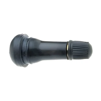 Highline-Warren Tire Valve, 1-1/2 in, Fits Hand Trucks, Wheelbarrows, Golf Carts, 0.453 in Rim Hole, 60 psi
