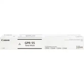 Canon GPR-55 (0481C003) Toner Cartridge, Black, 69,000 Page Yield, for imageRunner Advance C5535i/C5540i/C5550i/C5560i