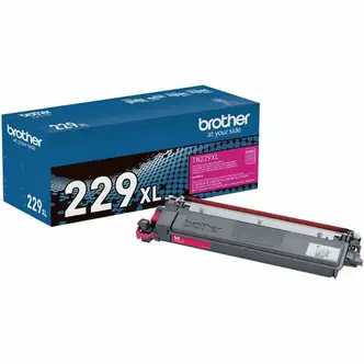 Brother (TN229XLM) Original High-Yield Magenta Toner Cartridge, 2,300 Page Yield, for HL/MFC Color Laser Printers