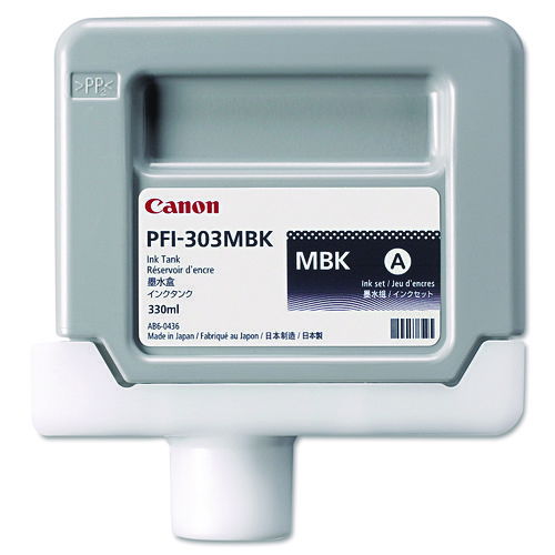 2957B001AA (PFI-303) Ink, Matte Black