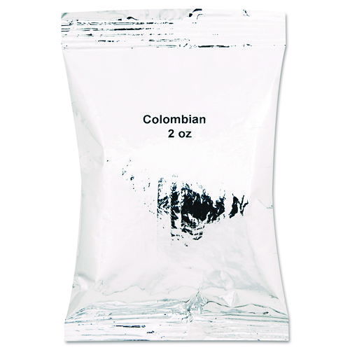 Coffee Portion Packs, Colombian De Jardin, 2oz Packets, 40/Carton