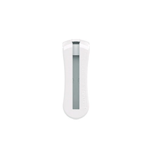 Pure by Gloss and Guild+Pepper ABS Mini Bracket - Tape Mount, 1.25 x 0.84 x 3.65. White, 48/Carton