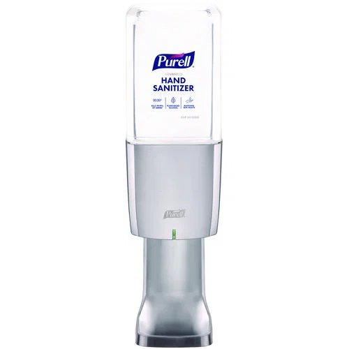 ES10 Automatic Hand Sanitizer Dispenser, 4.33 x 3.96 x 10.31, Plated Chrome