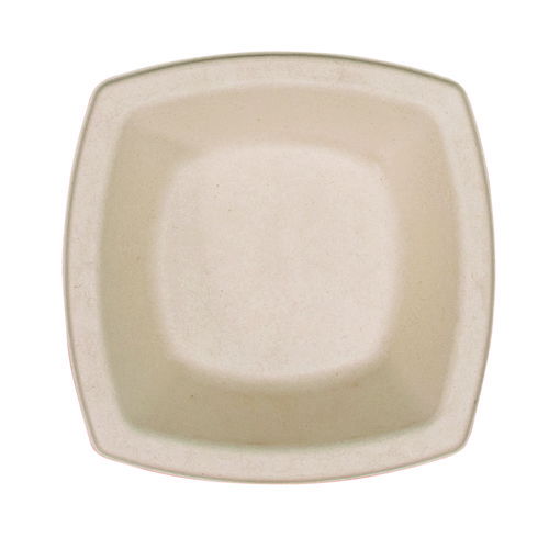 Compostable Molded Fiber Dinnerware, ProPlanet Seal, Bowl, 12 oz, Tan, 1,000/Carton