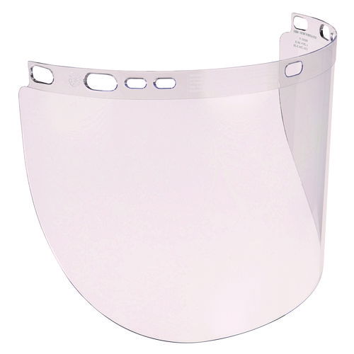 Skullerz 8998 Anti-Scratch/Anti-Fog Face Shield Replacement for Full Brim Hard Hat, Clear Lens