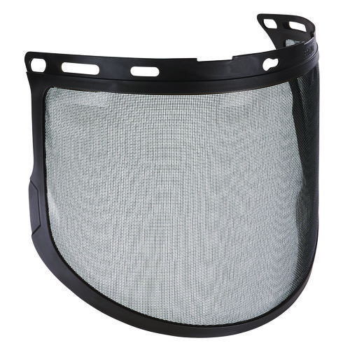 Skullerz 8999 Mesh Face Shield Replacement for Hard Hat and Safety Helmet, Black