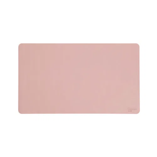 Vegan Leather Desk Pads, 23.6 x 13.7, Light Pink