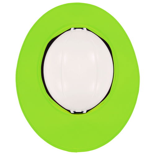 Chill-Its 6661 Universal Hard Hat Brim with Neck Shade, Lime